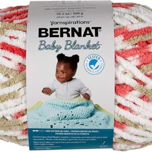 Bernat BABY BLANKET SUPER CHUNKY Knitting Yarn Wool 300g - 04329 Flowerpot