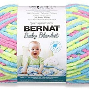 Bernat BABY BLANKET SUPER CHUNKY Knitting Yarn Wool 300g - 04324 Jelly Beans