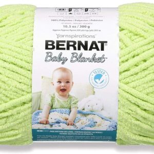 Bernat BABY BLANKET SUPER CHUNKY Knitting Yarn Wool 300g - 04223 Lemon Lime