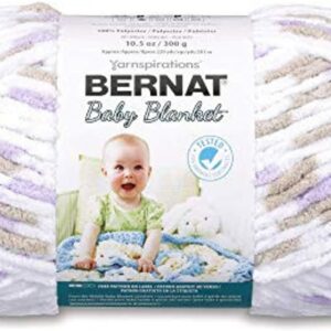 Bernat BABY BLANKET SUPER CHUNKY Knitting Yarn Wool 300g - 04113 Little Lilac Dove