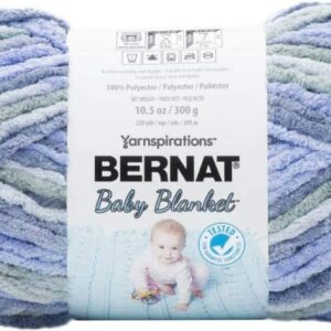 Bernat BABY BLANKET SUPER CHUNKY Knitting Yarn Wool 300g - 04793 Lovely Blue