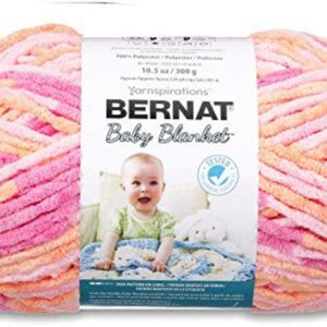 Bernat BABY BLANKET SUPER CHUNKY Knitting Yarn Wool 300g - 04510 Peachy