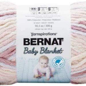 Bernat BABY BLANKET SUPER CHUNKY Knitting Yarn Wool 300g - 04791 Raspberry Kisses