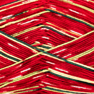 King Cole FOOTSIE 4PLY Knitting Wool Yarn 100g - 4906 Christmas Fruits