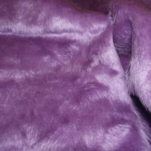 Plain Fun Faux Fur Fabric Material - HELIOTROPE LILAC