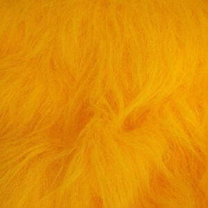 LONG Pile Fun Faux Fur Fabric Material - GOLD