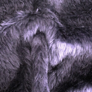 Plain Fun Faux Fur Fabric Material NAVY BLUE
