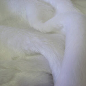SHORT PLUSH Care Bear Faux Fur Fabric - WHITE