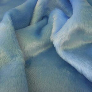 SHORT PLUSH Care Bear Faux Fur Fabric - BABY BLUE
