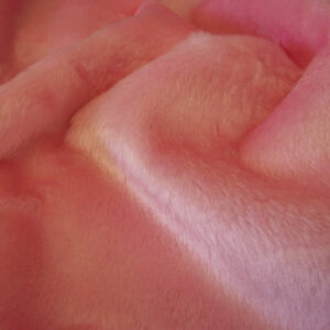 SHORT PLUSH Care Bear Faux Fur Fabric - BLOSSOM PINK