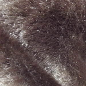 LUXURY Faux Fur Fabric Material - HAVANA BROWN