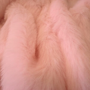 LUXURY Faux Fur Fabric Material - BABY PINK
