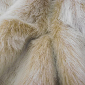 LUXURY Faux Fur Fabric Material - ANTELOPE FOX