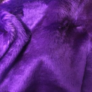 SHORT PLUSH Care Bear Faux Fur Fabric Material - PURPLE