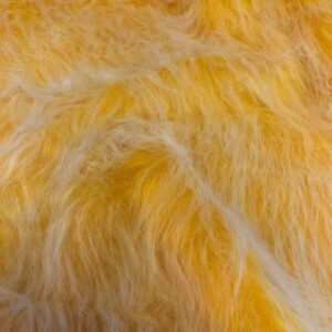 LONG Pile Fun Faux Fur Fabric Material - SUNSHINE FROST
