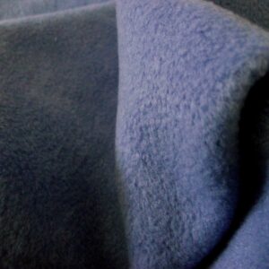 QUALITY Anti Pil Polar Fleece Fabric Material - BLUE DARK SKY