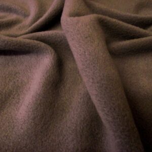QUALITY Anti Pil Polar Fleece Fabric Material - TOBACCO BROWN