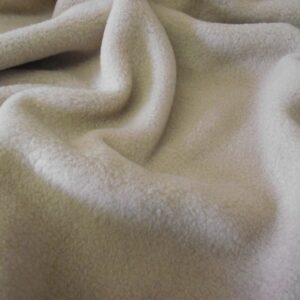 QUALITY Anti Pil Polar Fleece Fabric Material - BEIGE BROWN