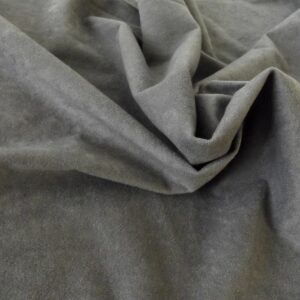 Faux Suede Suedette Fabric Material 170g - DARK GREY