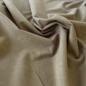 Faux Suede Suedette Fabric Material 170g - BEIGE