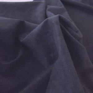Faux Suede Suedette Fabric Material 170g - NAVY
