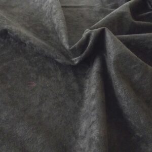 Faux Suede Suedette Fabric Material 170g - BLACK