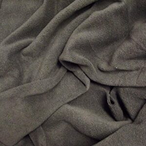 QUALITY Anti Pil Polar Fleece Fabric Material - CHARCOAL