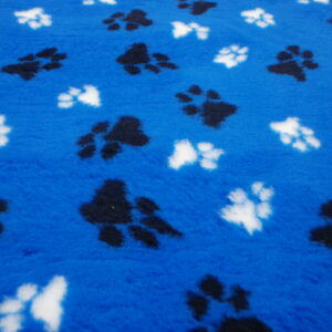 Professional NON SLIP Veterinary Dog Puppy Vet Bedding LG PAWS - ROYAL BLUE