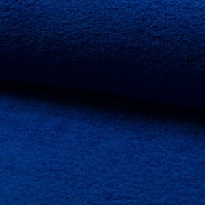 Double Sided Cotton TERRY TOWELLING Fabric Material - ROYAL