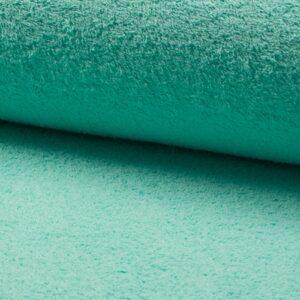 Double Sided Cotton TERRY TOWELLING Fabric Material - MINT