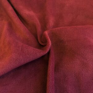 QUALITY Anti Pil Polar Fleece Fabric Material - WINE
