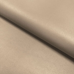 Nevada Plain Faux FR Leatherette Fabric Material - IVORY