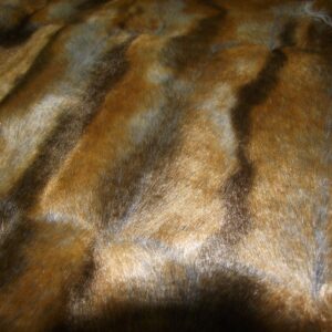 Super Luxury Faux Fur Fabric Material - GINGER DEER