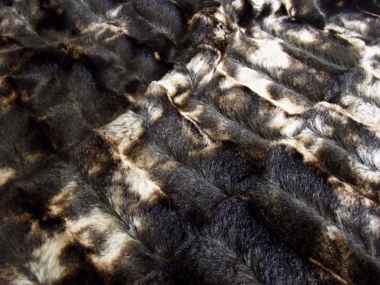 thumbnail image 2 of CRS Super Soft Faux Fur Fabric By The Yard – Brown – Perfect For Blankets, Jackets, Crafts 2 of 5