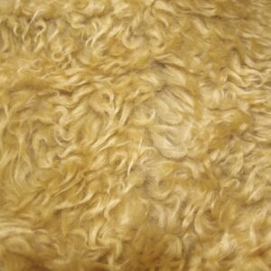 CURLY Teddy Faux Fur Fabric Material - OATMEAL