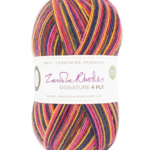 WYS Signature 4 ply Florist Knitting Wool Yarn 100g - 1023 Sunset Bouquet