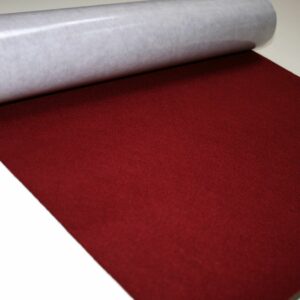 Self Adhesive Felt Baize Fabric Mini Rolls - WINE