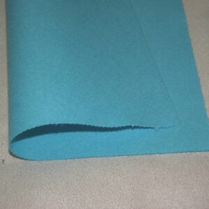Acrylic Felt Baize Craft/Poker Fabric Material - KINGFISHER BLUE