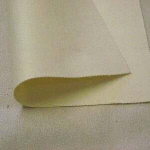 Acrylic Felt Baize Craft/Poker Fabric Material - IVORY CREAM