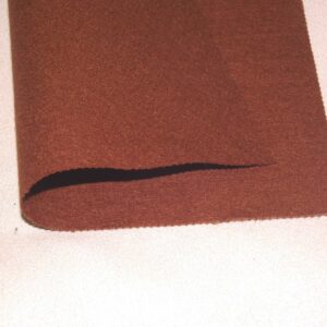Acrylic Felt Baize Craft/Poker Fabric Material - GINGER BROWN