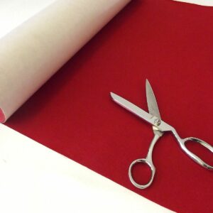 Self Adhesive Felt Baize Fabric Mini Rolls - BERRY