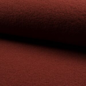 Luxury 100% Boiled Wool Fabric Material – STONE