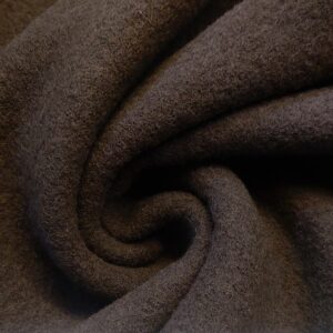 Luxury 100% Boiled Wool Fabric Material TAUPE