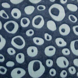 Double Sided Super Soft Cuddle Fleece Fabric Material - CRAZY DONUTS JEANS