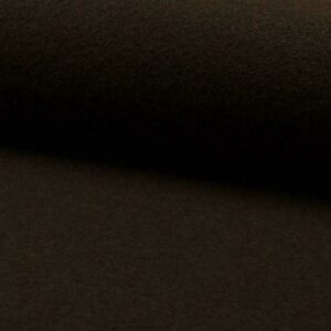 Luxury 100% Boiled Wool Fabric Material – BROWN