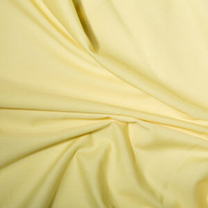 Plain Polycotton Dress Craft Poplin Fabric Material - LEMON