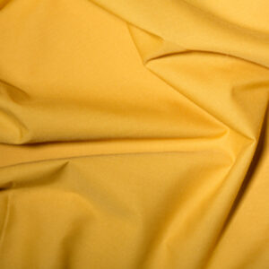 Plain Polycotton Dress Craft Poplin Fabric Material - MUSTARD