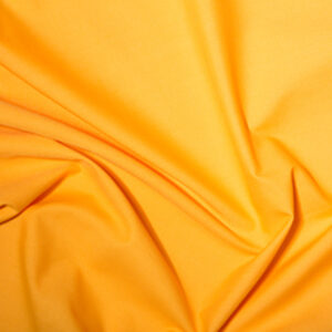 Plain Polycotton Dress Craft Poplin Fabric Material - ORANGE