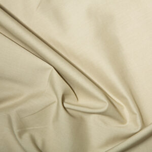 Plain Polycotton Dress Craft Poplin Fabric Material - BEIGE