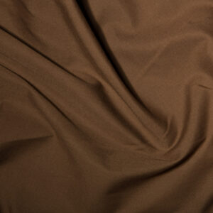 Plain Polycotton Dress Craft Poplin Fabric Material - BROWN